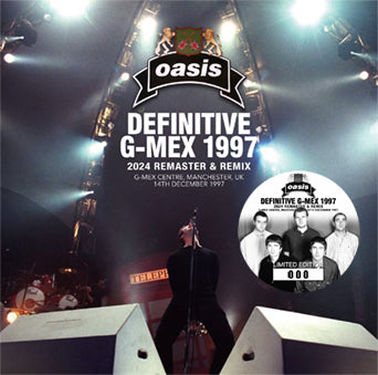 OASIS / DEFINITIVE G-MEX 1997 2024 REMASTER & REMIX (2CD)