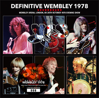 YES / DEFINITIVE WEMBLEY 1978 SOUNDBOARD (2CD)