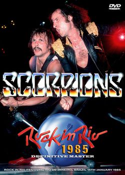 SCORPIONS / ROCK IN RIO 1985 DEFINITIVE MASTER PRO SHOT (1DVDR)