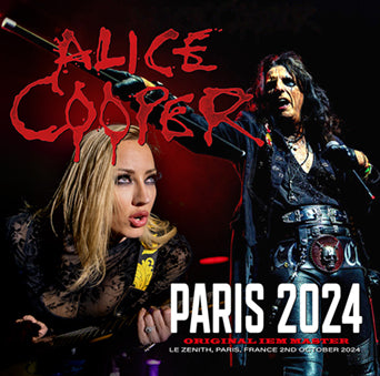 ALICE COOPER / PARIS 2024 ORIGINAL IEM MASTER (2CDR)