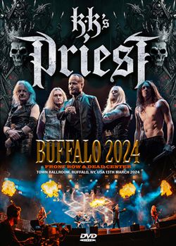 KK'S PRIEST / BUFFALO 2024 FRONT ROW & DEAD CENTER (1DVDR)