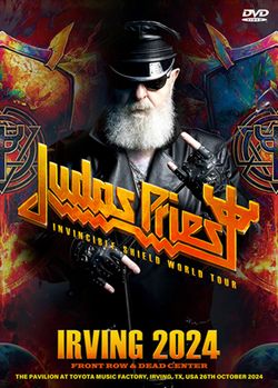 JUDAS PRIEST / IRVING 2024 FRONT ROW & DEAD CENTER (1DVDR)