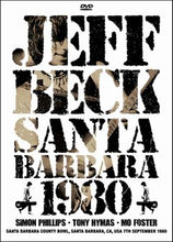 Load image into Gallery viewer, JEFF BECK / SANTA BARBARA 1980 (1DVDR)
