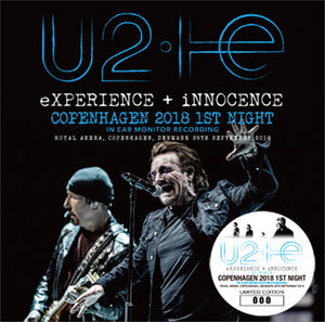 U2 / COPENHAGEN 2018 1ST NIGHT IN EAR MONITOR RECORDING (2CD)