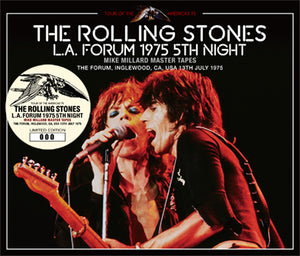 THE ROLLING STONES / L.A.FORUM 1975 5TH NIGHT MIKE MILLARD MASTER TAPES (3CD)