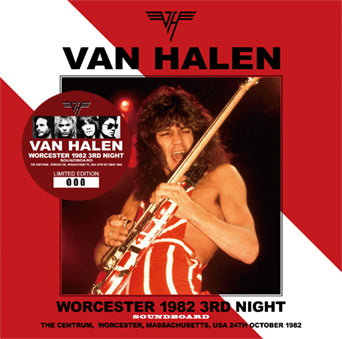 VAN HALEN / WORCESTER 1982 3RD NIGHT SOUNDBOARD (2CD)