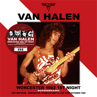 VAN HALEN / WORCESTER 1982 1ST NIGHT SOUNDBOARD (2CD)