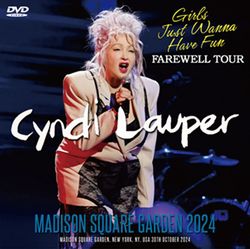 CYNDI LAUPER / MADISON SQUARE GARDEN 2024 (1DVDR)