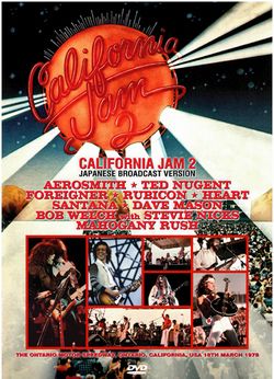 V.A.(BOB WELCH, AEROSMITH, HEART, ETC) / CALIFORNIA JAM 2 JAPANESE BROADCAST VERSION PRO SHOT (1DVDR)