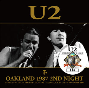 U2 / OAKLAND 1987 2ND NIGHT (2CD)