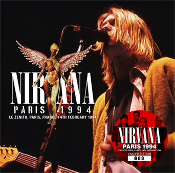 NIRVANA / PARIS 1994 (2CD+1DVDR)