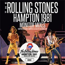 Load image into Gallery viewer, THE ROLLING STONES / HAMPTON 1981: MONITOR MIXES STEREO SOUNDBOARD (2CD)
