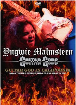 YNGWIE MALMSTEEN / GUITAR GOD IN CALIFORNIA (1DVDR)