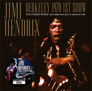 JIMI HENDRIX / BERKELEY 1970 1ST SHOW 2024 STEREO REMIX (2CD)