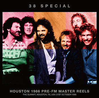 38 SPECIAL / HOUSTON 1986 PRE-FM MASTER REELS STEREO SOUNDBOARD (2CDR)