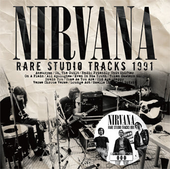 NIRVANA / RARE STUDIO TRACKS 1991 (1CD+1DVDR)