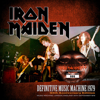 IRON MAIDEN / DEFINITIVE MUSIC MACHINE 1979 45TH ANNIVERSARY EDITION (1CD)