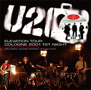 U2 / COLOGNE 2001 1ST NIGHT IN EAR MONITOR RECORDING (2CD)