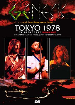 GENESIS / TOKYO 1978 TV BROADCAST UPGRADE PRO SHOT (1DVDR)