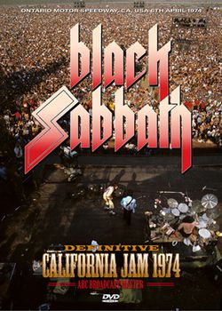 BLACK SABBATH / DEFINITIVE CALIFORNIA JAM 1974 ABC BROADCAST MASTER PRO SHOT (1DVDR)