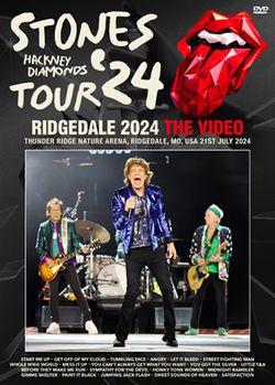 THE ROLLING STONES / RIDGEDALE 2024 THE VIDEO (1DVDR)