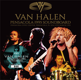 VAN HALEN / PENSACOLA 1995 SOUNDBOARD (2CD+1DVDR)