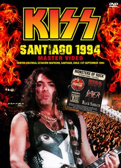 KISS / SANTIAGO 1994 MASTER VIDEO PRO SHOT (1DVDR)