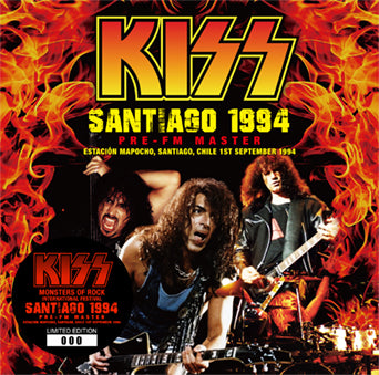 KISS / SANTIAGO 1994 PRE-FM MASTER (2CD+1DVDR)