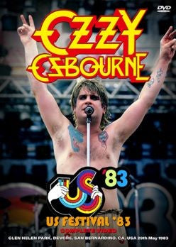 OZZY OSBOURNE / US FESTIVAL ’83: Complete Video PRO SHOT (1DVDR)