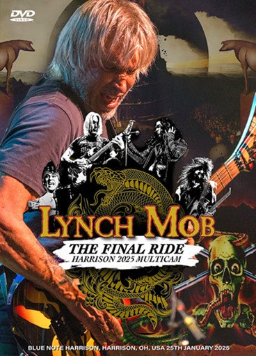 LYNCH MOB / THE FINAL RIDE HARRISON 2025 MULTICAM (1DVDR)