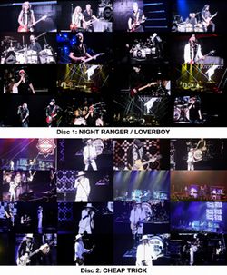 CHEAP TRICK/LOVERBOY/NIGHT RANGER / THUNDER VALLEY 2025 (2DVDR)