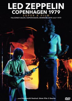 LED ZEPPELIN / COPENHAGEN 1979 SUPER 8 FILM (1DVDR)