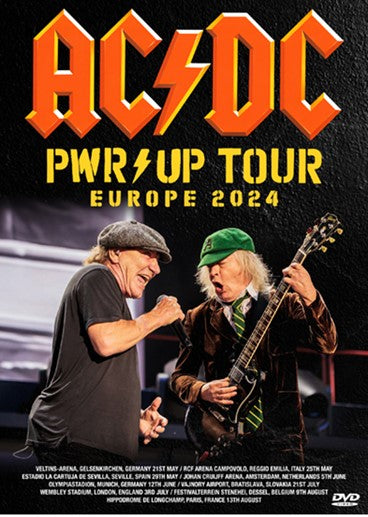 AC/DC / POWER UP TOUR EUROPE 2024 (1DVDR)