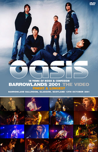 OASIS / DEFINITIVE GLASGOW 2001 1ST NIGHT 2025 REMASTER & REMIX (2CD+1DVDR)