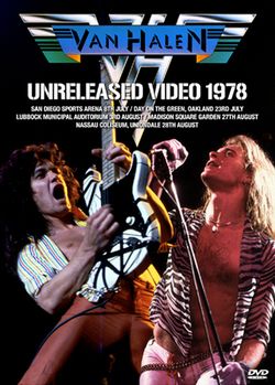 VAN HALEN / UNRELEASED VIDEO 1978 (1DVDR)