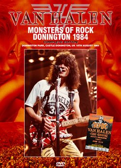 VAN HALEN / MONSTERS OF ROCK DONINGTON 1984 COMPLETE EDITION PRO SHOT (1DVDR)