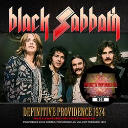 BLACK SABBATH / DEFINITIVE PROVIDENCE 1974 DAN LAMPINSKI 1ST GEN CASSETTE (2CD)