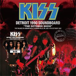 KISS / DETROIT 1990 SOUNDBOARD THE OCTOBER SHOW (2CD)