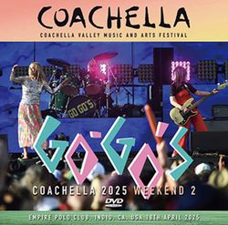 GO-GO'S / COACHELLA 2025 WEEKEND 2 PRO SHOT (1DVDR)