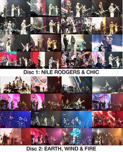 EARTH,WIND & FIRE / NILE RODGERS & CHIC / YOKOHAMA 2025 1ST NIGHT (2DVDR)