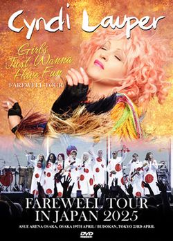 CYNDI LAUPER / FAREWELL TOUR IN JAPAN 2025 ( 2DVDR)