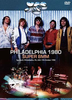 YES / PHILADELPHIA 1980 SUPER 8MM (1DVDR)