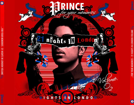 PRINCE / For Your Memories The O2 Aug-3-2007 (4CDR)