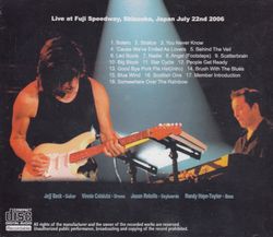 JEFF BECK / MOTION IN THE AIR (1CDR)