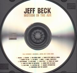 JEFF BECK / MOTION IN THE AIR (1CDR)