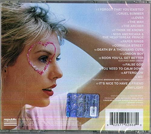 TAYLOR SWIFT / Lover (1CD)