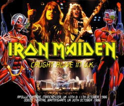 IRON MAIDEN / CAUGHT ALIVE IN U.K. (6CDR)