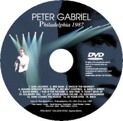 PETER GABRIEL / SLEDGE BLOW STEREO SOUNDBOARD (2CDR+PRO SHOT 1DVDR)