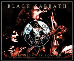 BLACK SABBATH / EVIL NIGHT IN LONDON (2CDR+1DVDR)