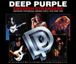 DEEP PURPLE / SWEDISH STRANGERS STOCKHOLM 1985 (4CDR)